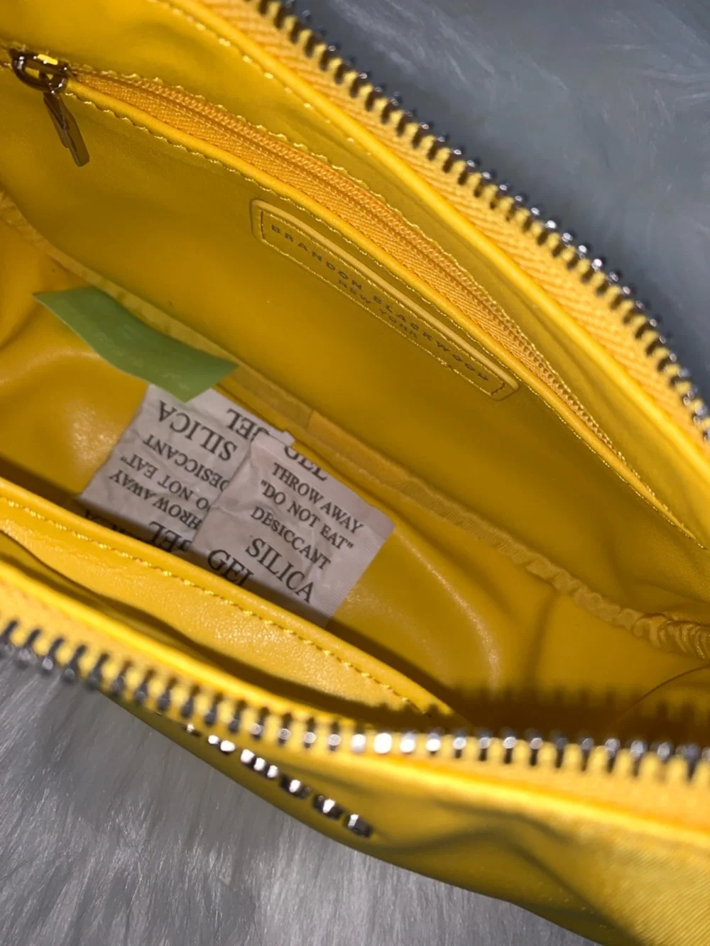 Brandon Blackwood Syl Bag In Yellow Nylon - Picture 7 of 15